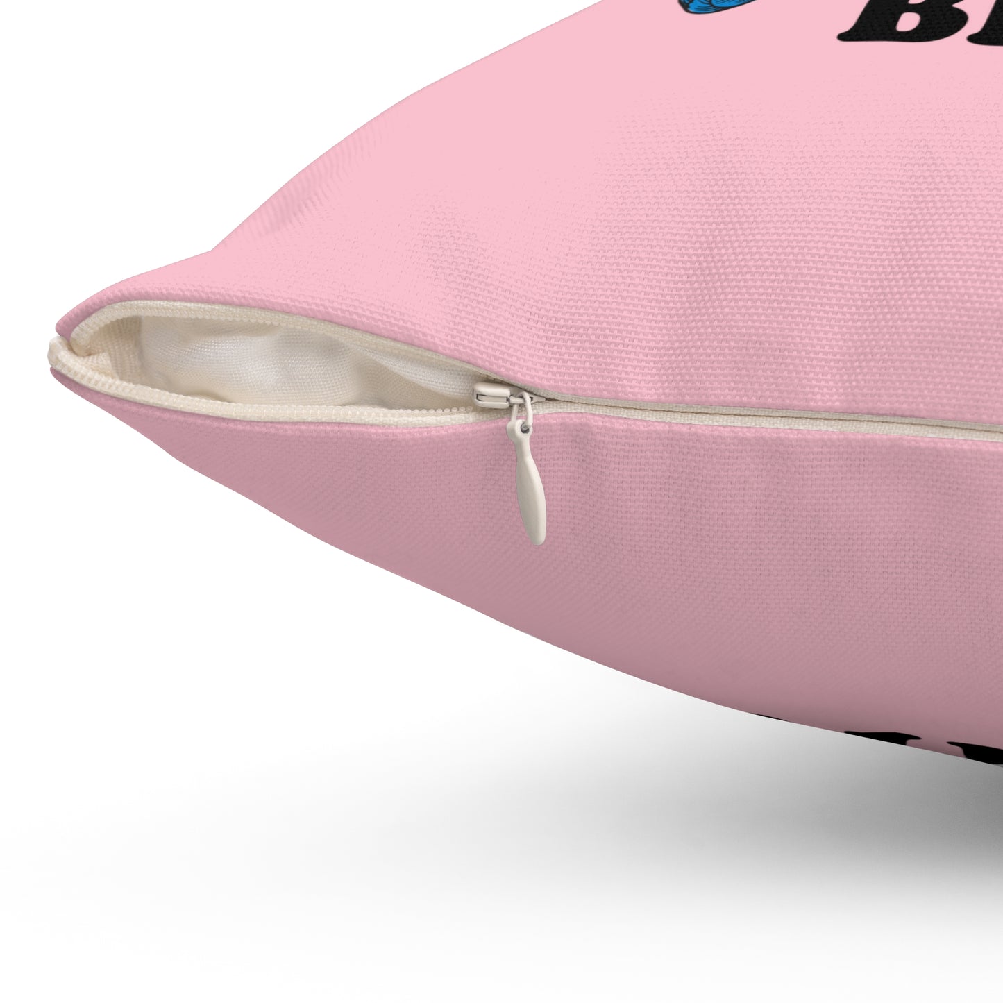 I ❤️ Yarn, Bitch! Throw Pillow