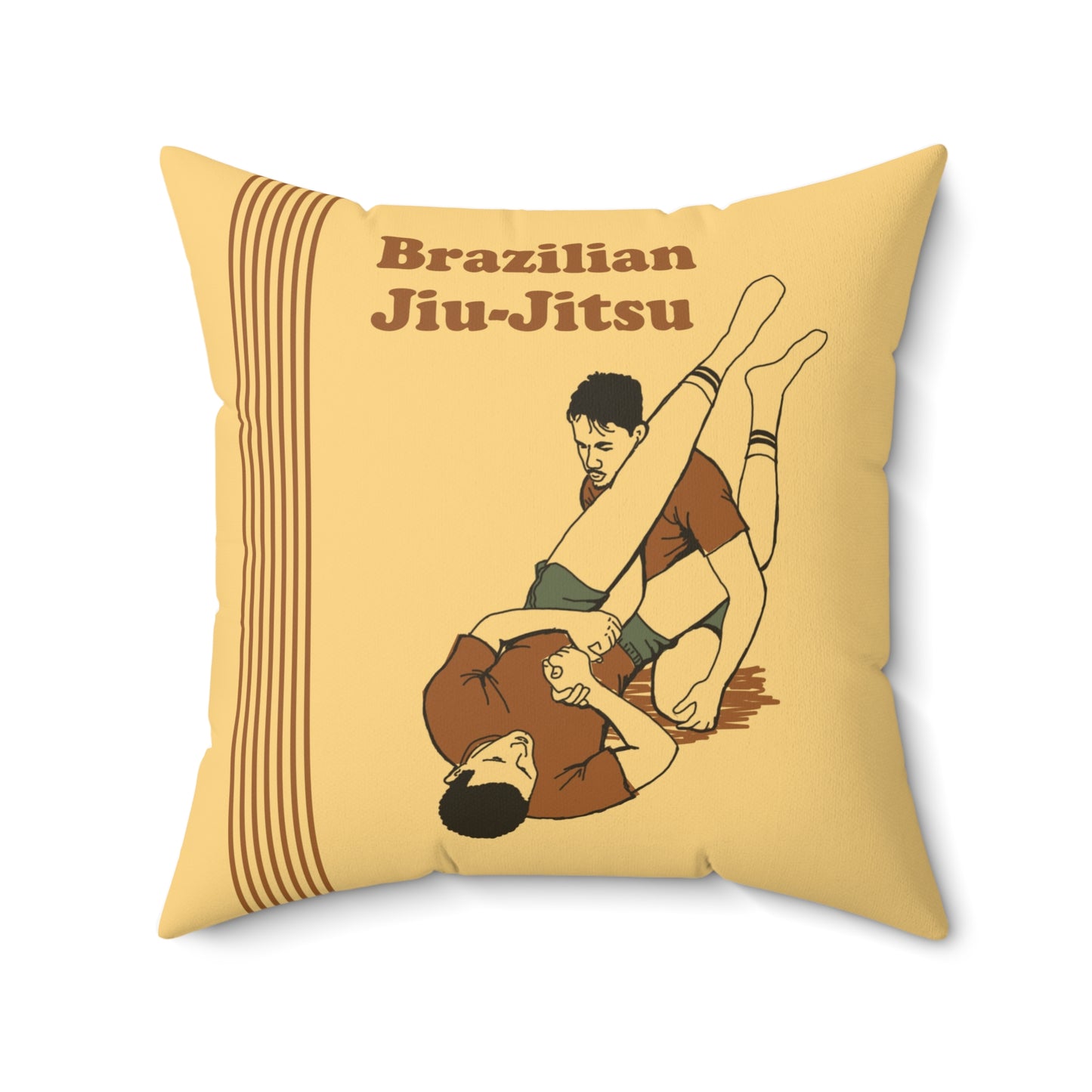 Brazilian Jiu Jitsu Throw Pillow