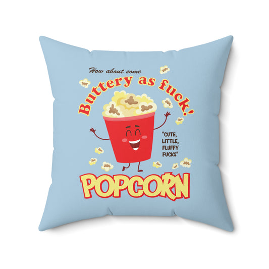 Buttery As Fuck Throw Pillow