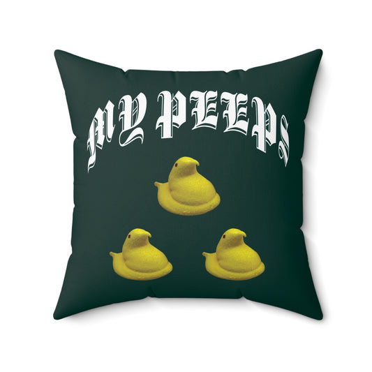 My Peeps Throw Pillow